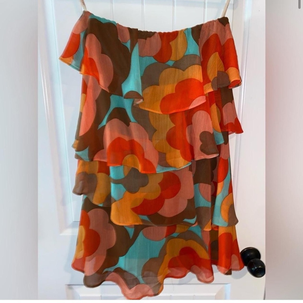 Repop! Judith March brand Retro Strapless Mini Dress